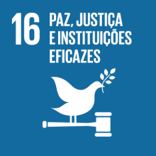 Logotipo ODS 16