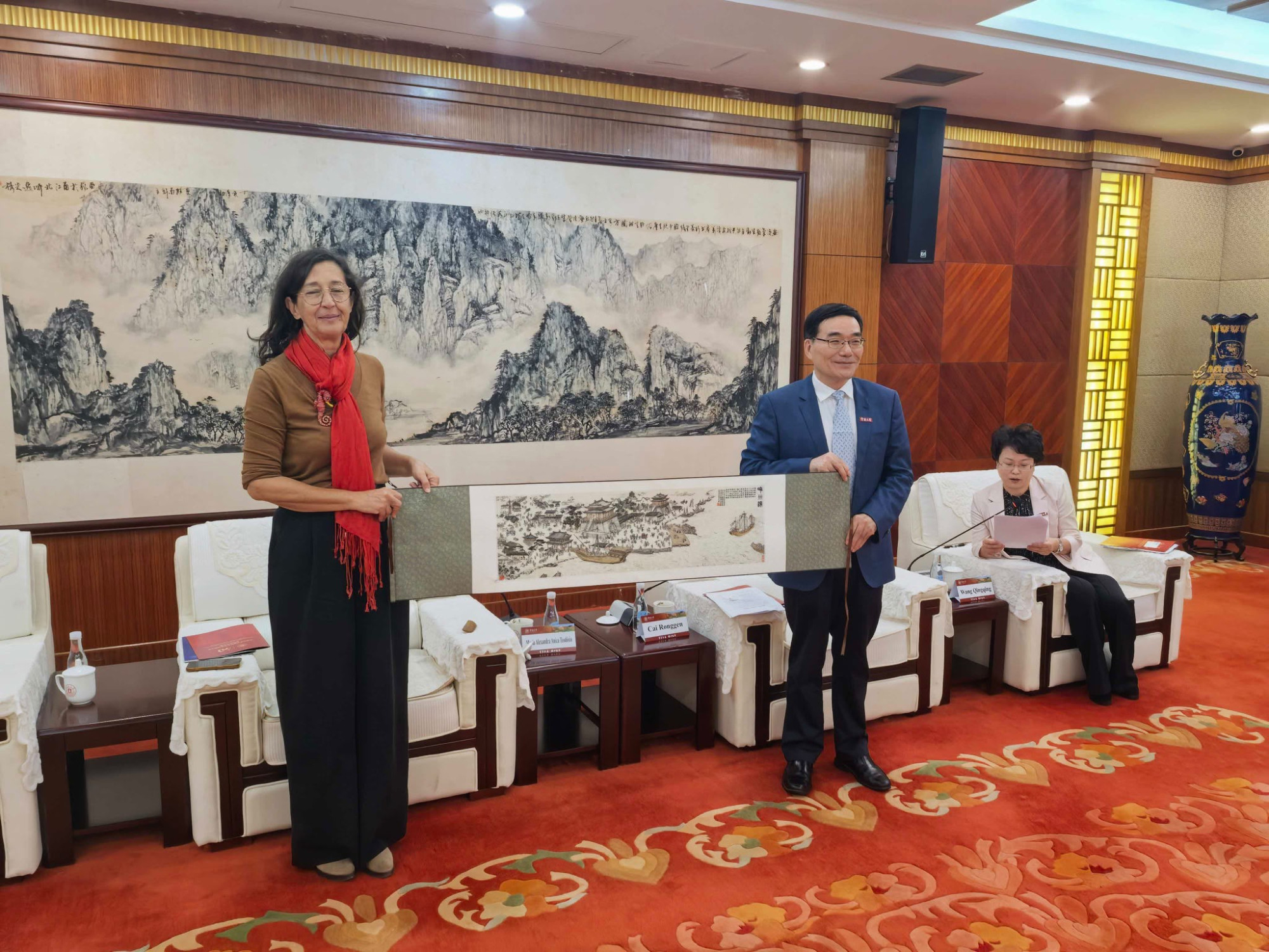 Alexandra Teodósio na China